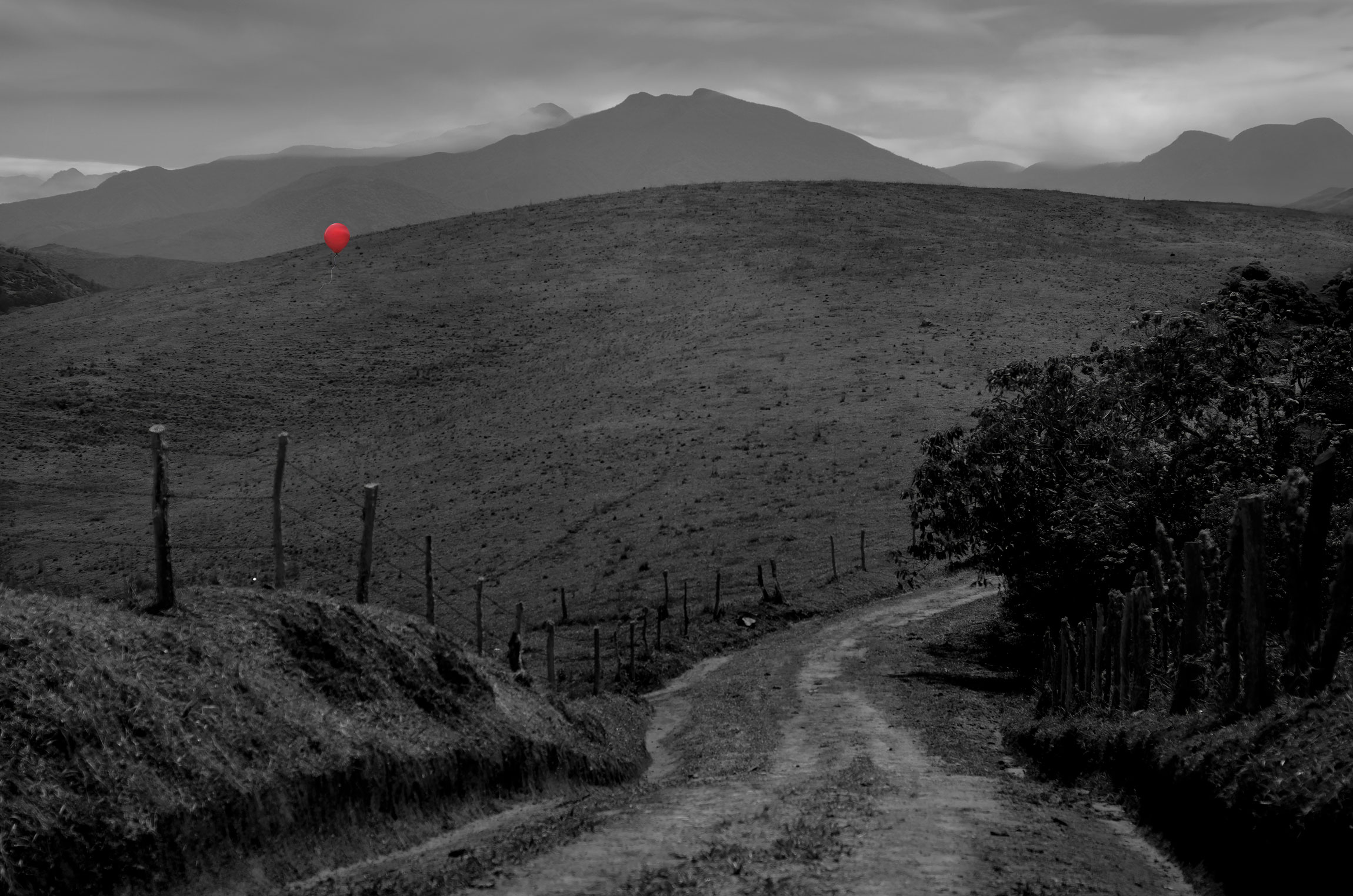 From Another Place — psychological art by Andres Galan