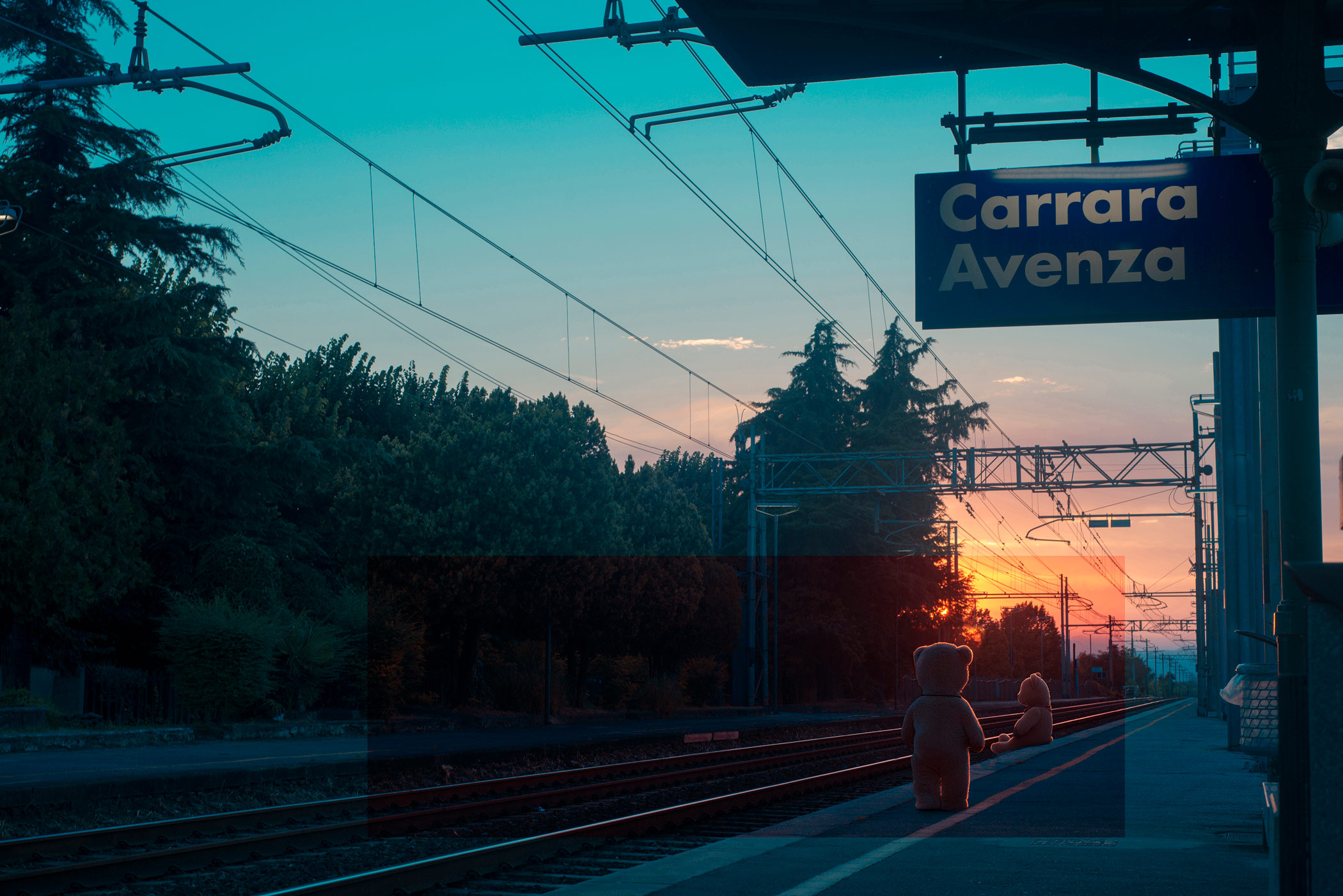 The Strength to Leave — psychological art by Andres Galan