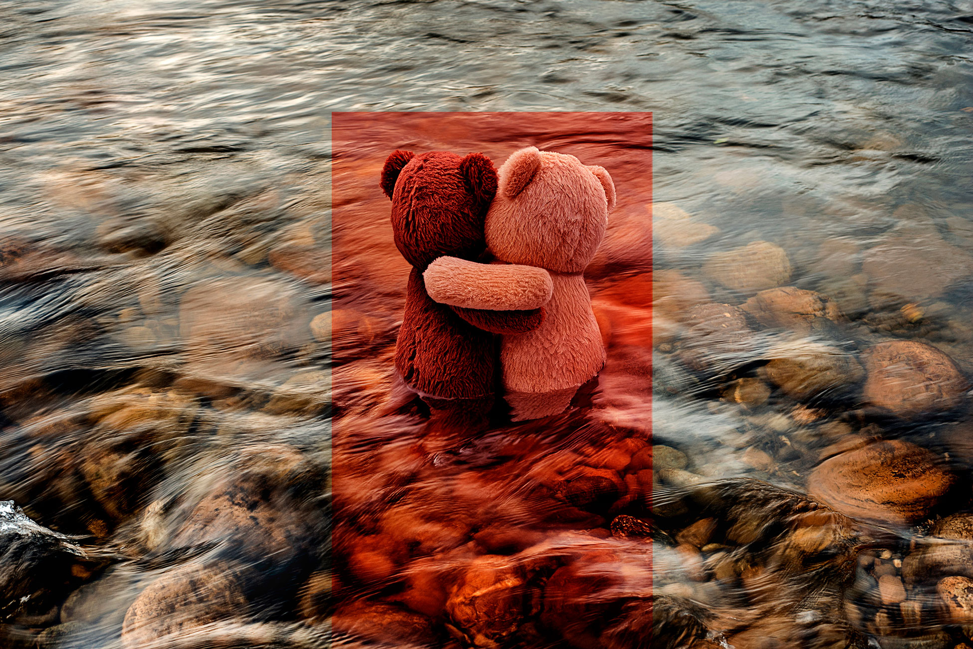 Supported by Our Choice — psychological art by Andres Galan
