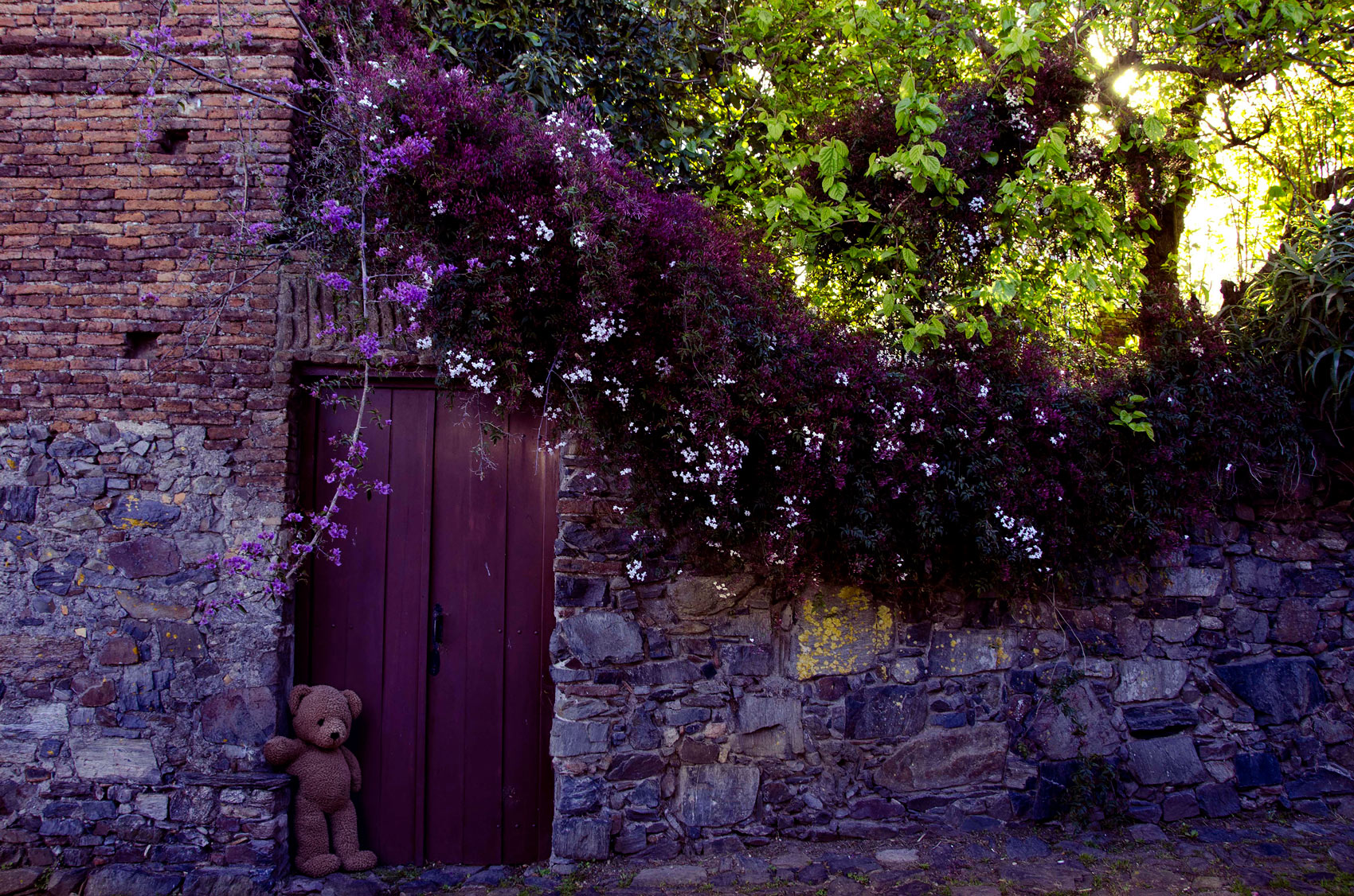 Behind the Wall — psychological art by Andres Galan
